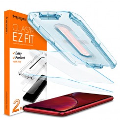 Spigen iPhone 11 / XR Screen Protector EZ FIT GLAS.tR SLIM