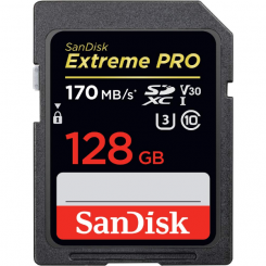 Sandisk SD Extreme Pro 170 MB/s 128GB