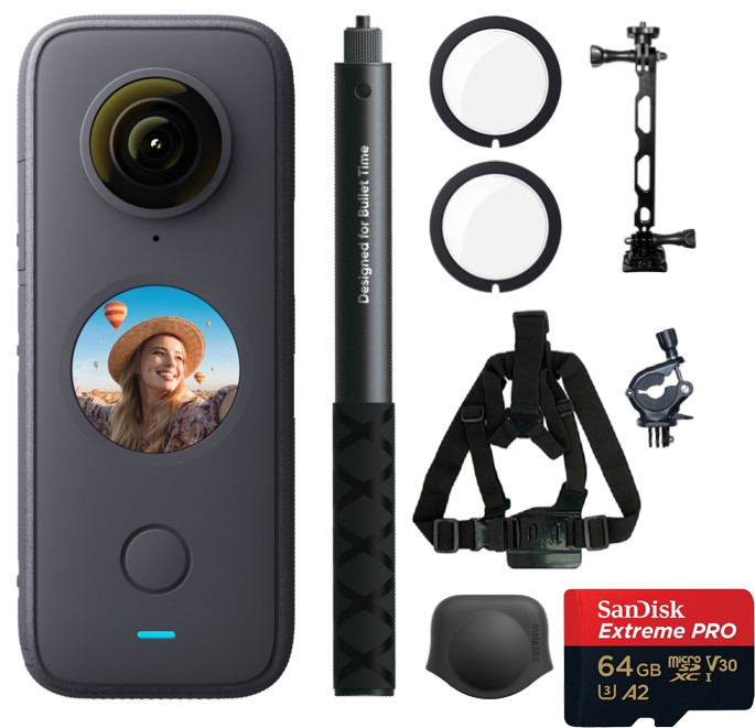 insta360 one x2 snow kit