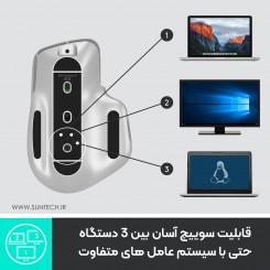 ماوس بی سیم لاجیتک MX Master 3