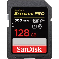Sandisk SD Extreme Pro 300 MB/s 128GB