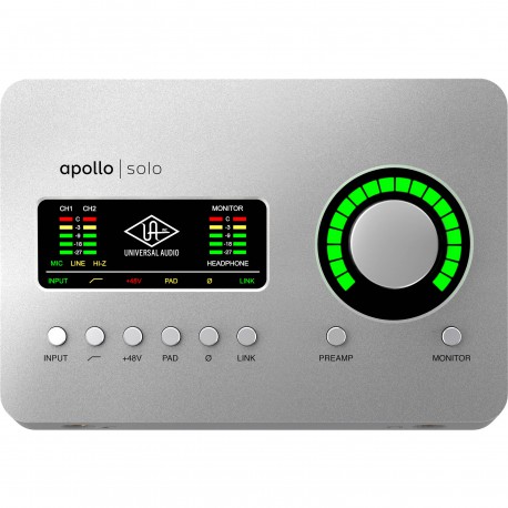 کارت صدا آپولو سولو Universal Audio Apollo Solo USB Heritage USB C
