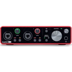 کارت صدای فکوس رایت FocUSrite Scarlett 2i2 3rd Gen