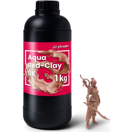 رزین پرینتر 3 بعدی فروزن Phrozen Aqua 8K 3D Printing Resin Red-Clay