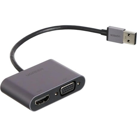 تبدیل USB به VGA و HDMI یوگرین