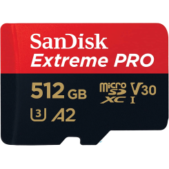 Sandisk MicroSDXC UHS-I Extreme PRO 512GB