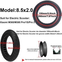 لاستیک اسکتور شیائومی Tubeless Tyre For Mi Electric Scooter X6