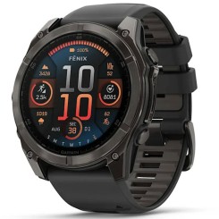 Garmin Fenix 8 AMOLED Sapphire Carbon Gray DLC Titanium