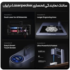 دستگاه حاکی و برش لیزر LaserPecker LP4