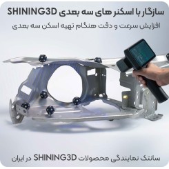 کیت مارکر حرفه ایی اسکنر های سه بعدی Shining3D Accessories Pro Kit