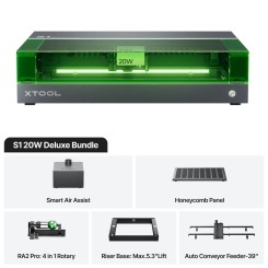 دستگاه حکاکی لیزر xTool S1 20W