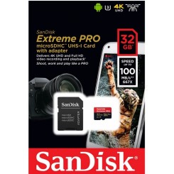 Sandisk Micro SD U3 Extreme Pro 32GB